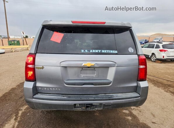 1GNSCHKC6LR301644 2020 CHEVROLET SUBURBAN Gray Rear view