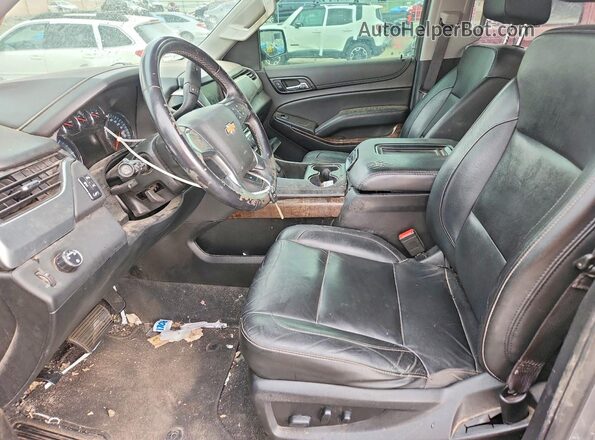 1GNSCHKC6LR301644 2020 CHEVROLET SUBURBAN Gray Front interior view