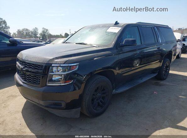1GNSCHKC8GR403128 2016 CHEVROLET SUBURBAN Black Front left