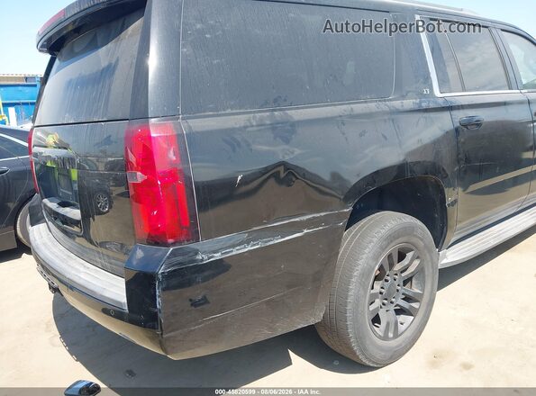 1GNSCHKC8GR403128 2016 CHEVROLET SUBURBAN Black Front view