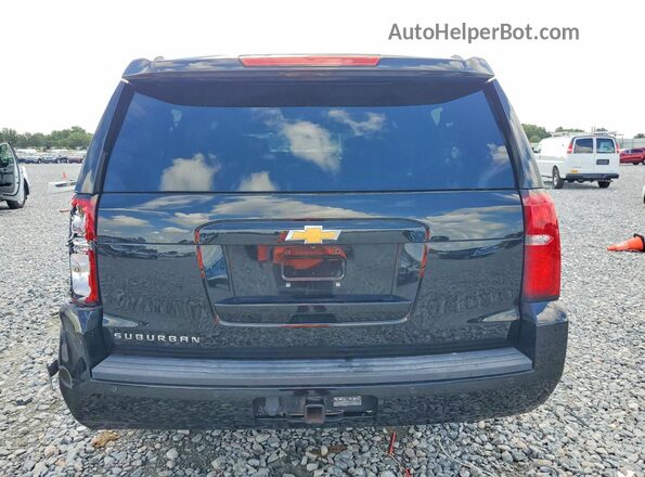 1GNSCHKC8GR438509 2016 CHEVROLET SUBURBAN Black Vista trasera