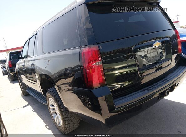 1GNSCHKC9KR176198 2019 CHEVROLET SUBURBAN Black Tył lewy