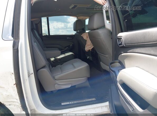 1GNSCHKCXLR287702 2020 CHEVROLET SUBURBAN White VIN კოდის სტიკერის ხედი