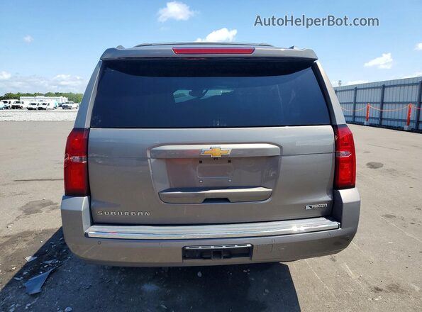 1GNSCJKC4HR343695 2017 CHEVROLET SUBURBAN Gray უკანა ხედი