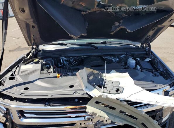 1GNSCJKC4HR343695 2017 CHEVROLET SUBURBAN Gray ძრავის განყოფილების ხედი