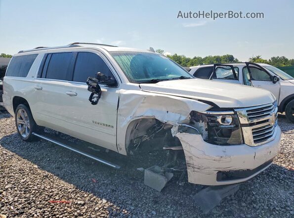 1GNSCJKC6GR307859 2016 CHEVROLET SUBURBAN White წინა მარჯვენა