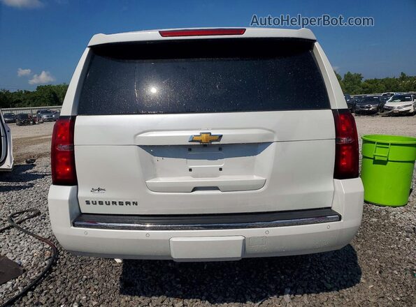 1GNSCJKC6GR307859 2016 CHEVROLET SUBURBAN White უკანა ხედი