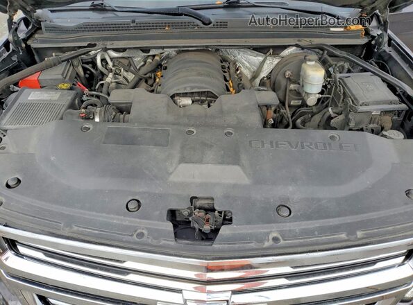 1GNSCJKC7GR329000 2016 CHEVROLET SUBURBAN Gray Vista del compartimento del motor