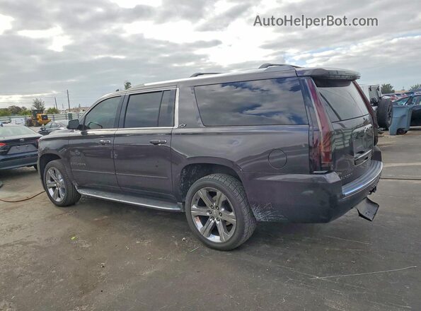 1GNSCJKC7GR329000 2016 CHEVROLET SUBURBAN Gray Trasero izquierdo
