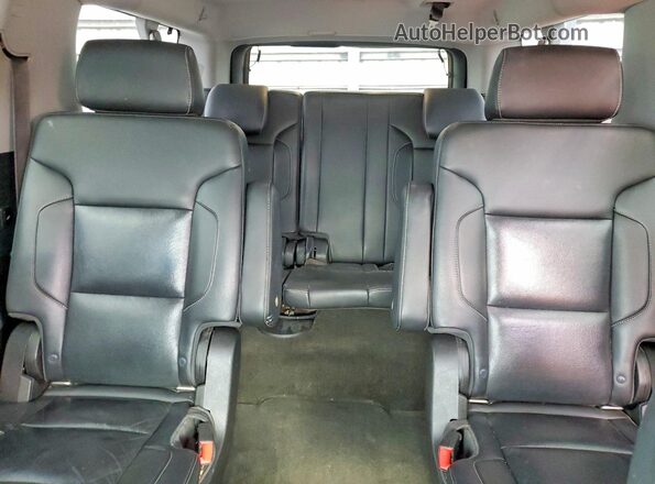 1GNSCJKC7GR329000 2016 CHEVROLET SUBURBAN Gray Vista de los asientos traseros