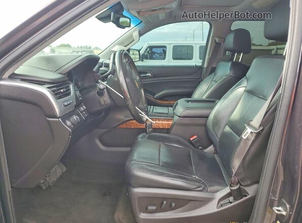 1GNSCJKC7GR329000 2016 CHEVROLET SUBURBAN Gray Vista interior delantera