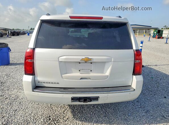 1GNSCJKC7GR371456 2016 CHEVROLET SUBURBAN White Vista trasera