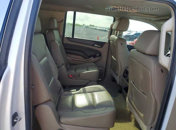 1GNSCJKC7GR371456 2016 CHEVROLET SUBURBAN White Vista interior trasera