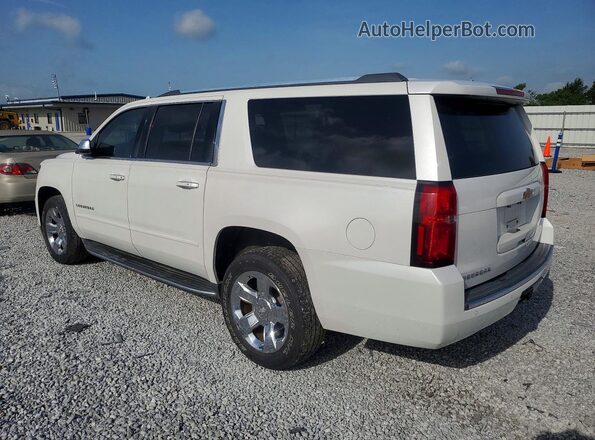 1GNSCJKC7GR371456 2016 CHEVROLET SUBURBAN White Trasero izquierdo
