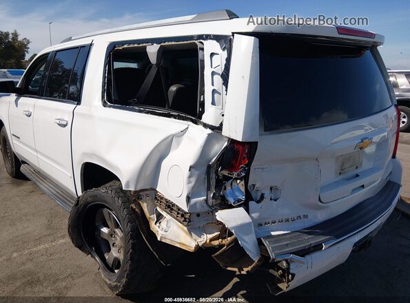 1GNSCJKC8JR101451 2018 CHEVROLET SUBURBAN White Widok z przodu