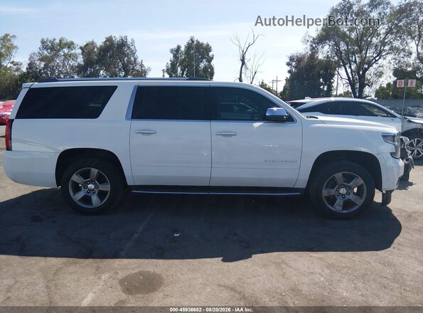 1GNSCJKC8JR101451 2018 CHEVROLET SUBURBAN White Widok wnętrza 360 stopni