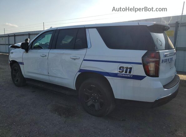 1GNSCLED0PR448488 2023 CHEVROLET TAHOE White Задня ліва чверть
