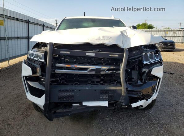 1GNSCLED0PR448488 2023 CHEVROLET TAHOE White Вид спереду