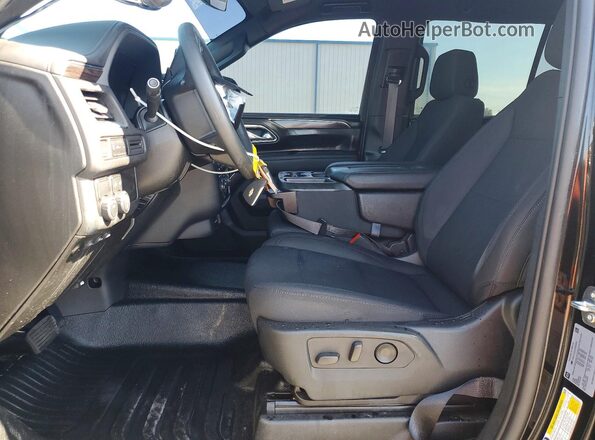 1GNSCLED1PR256593 2023 CHEVROLET TAHOE Black Widok naklejki z numerem VIN