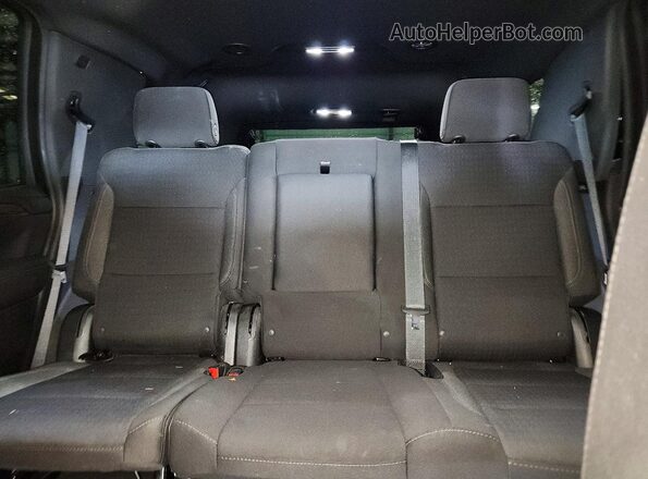 1GNSCLED1PR432137 2023 CHEVROLET TAHOE Black Հետևի նստատեղերի տեսք