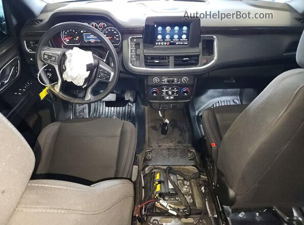 1GNSCLED1PR432137 2023 CHEVROLET TAHOE Black Առջևի վահանակի տեսք