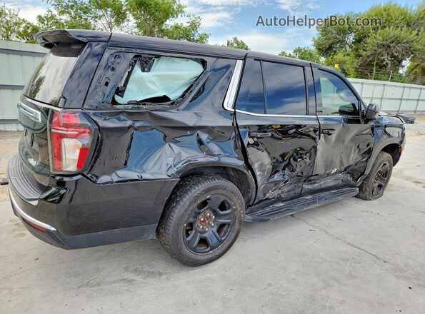 1GNSCLED3NR266460 2022 CHEVROLET TAHOE Black Trasero derecho