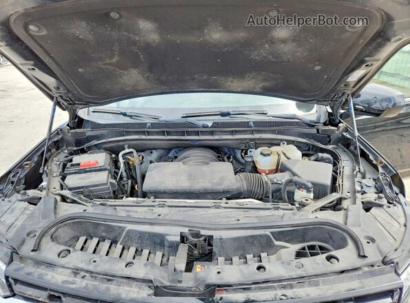 1GNSCLED3NR266460 2022 CHEVROLET TAHOE Black Vista del compartimento del motor