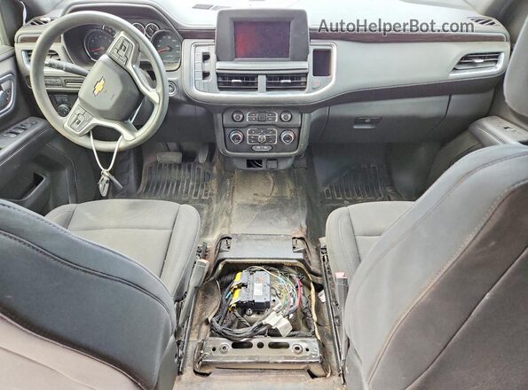 1GNSCLED3NR266460 2022 CHEVROLET TAHOE Black Vista del salpicadero
