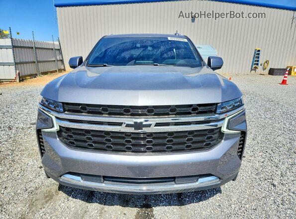 1GNSCMKD9MR295289 2021 CHEVROLET TAHOE Gray Widok z przodu