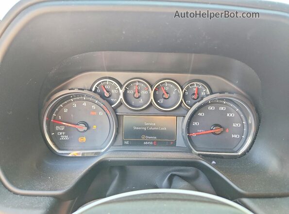 1GNSCMKD9MR295289 2021 CHEVROLET TAHOE Gray Widok zestawu wskaźników