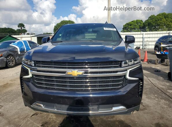 1GNSCNKD0MR321591 2021 CHEVROLET TAHOE Blue Vista frontal
