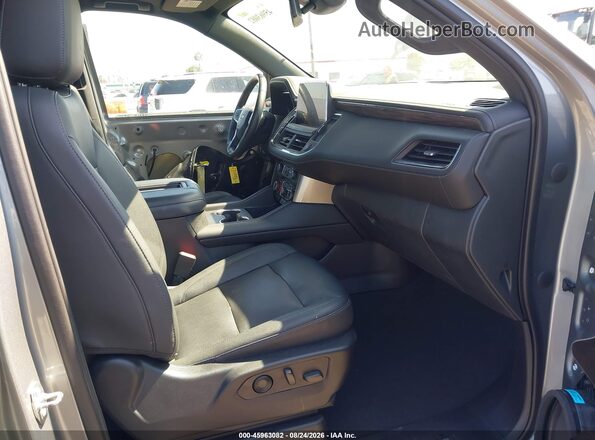 1GNSCNKD3PR189687 2023 CHEVROLET TAHOE Gray წინა სალონის ხედი