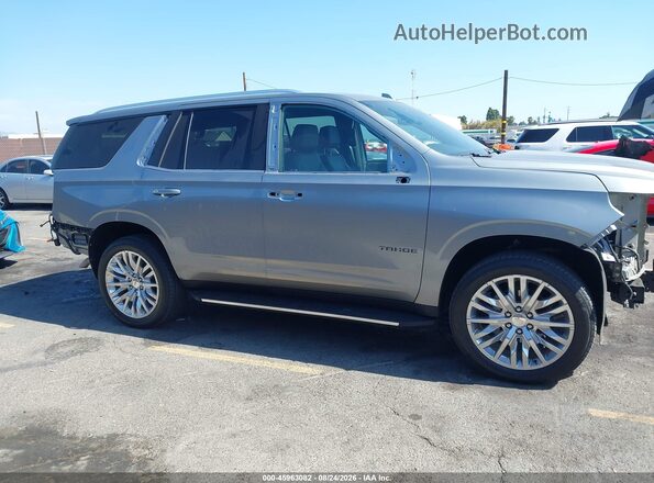 1GNSCNKD3PR189687 2023 CHEVROLET TAHOE Gray სალონის 360-გრადუსიანი ხედი