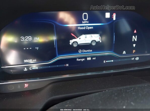 1GNSCNKD3PR189687 2023 CHEVROLET TAHOE Gray უკანა სავარძლების ხედი
