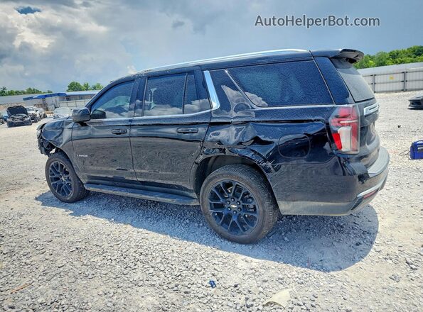 1GNSCNKD4NR130855 2022 CHEVROLET TAHOE Black Tył lewy