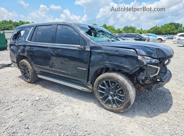 1GNSCNKD4NR130855 2022 CHEVROLET TAHOE Black Przód prawy