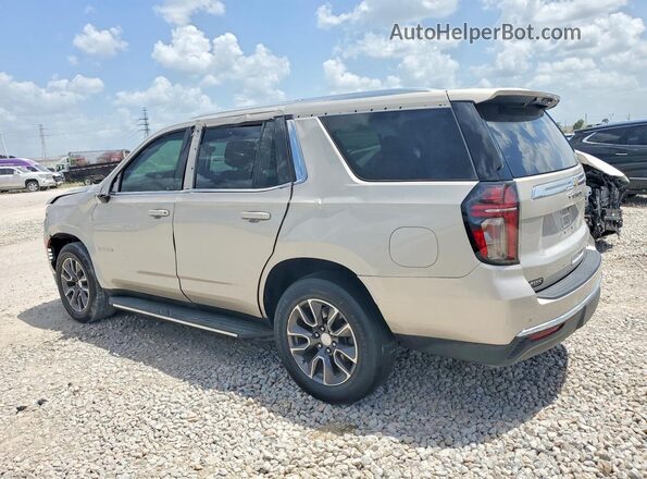 1GNSCNKD4PR222390 2023 CHEVROLET TAHOE Silver Rear left