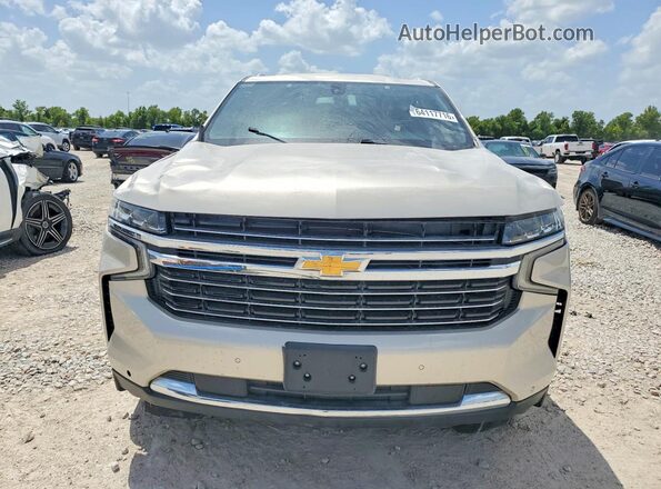 1GNSCNKD4PR222390 2023 CHEVROLET TAHOE Silver Front view