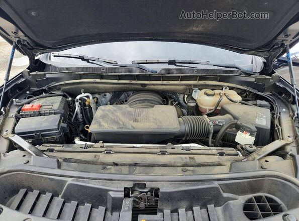 1GNSCNKD6MR266421 2021 CHEVROLET TAHOE Black Vista del compartimento del motor