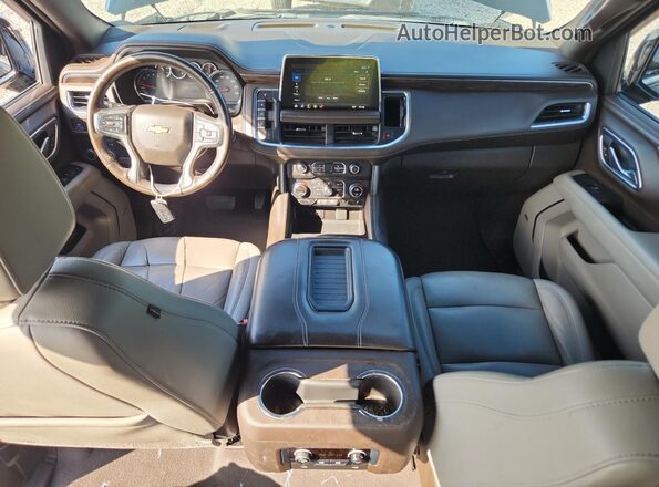 1GNSCNKD9MR274397 2021 CHEVROLET TAHOE Black Вид панелі приладів
