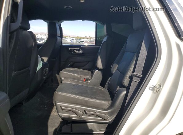 1GNSCNKTXMR395639 2021 CHEVROLET TAHOE White უკანა სალონის ხედი
