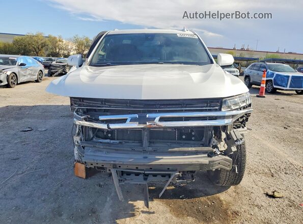 1GNSCNKTXMR395639 2021 CHEVROLET TAHOE White წინა ხედი