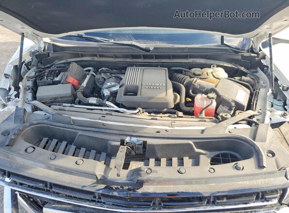 1GNSCNKTXMR395639 2021 CHEVROLET TAHOE White ძრავის განყოფილების ხედი
