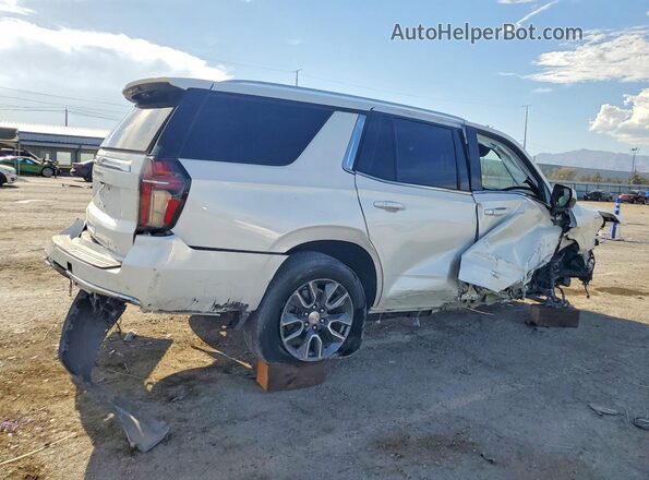 1GNSCNKTXMR395639 2021 CHEVROLET TAHOE White უკანა მარჯვენა