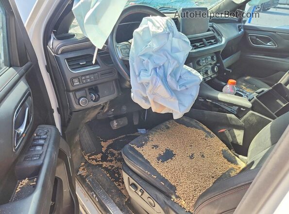 1GNSCRKD0PR376375 2023 CHEVROLET TAHOE White წინა პანელის ხედი
