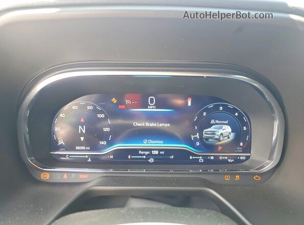 1GNSCRKD0RR285271 2024 CHEVROLET TAHOE Черный Вид щитка приборов