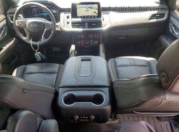 1GNSCRKD0RR285271 2024 CHEVROLET TAHOE Черный Вид панели приборов