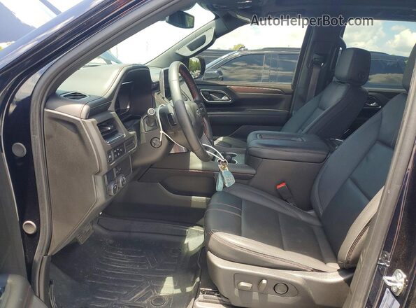 1GNSCRKD0RR285271 2024 CHEVROLET TAHOE Черный Вид салона спереди