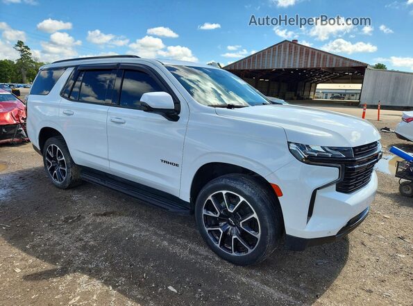 1GNSCRKD2PR492709 2023 CHEVROLET TAHOE White Delantero derecho