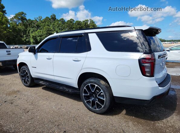 1GNSCRKD2PR492709 2023 CHEVROLET TAHOE White Trasero izquierdo